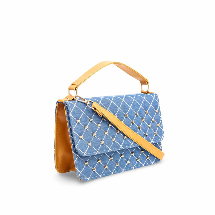 Blue Formal Shoulder Bag P56092