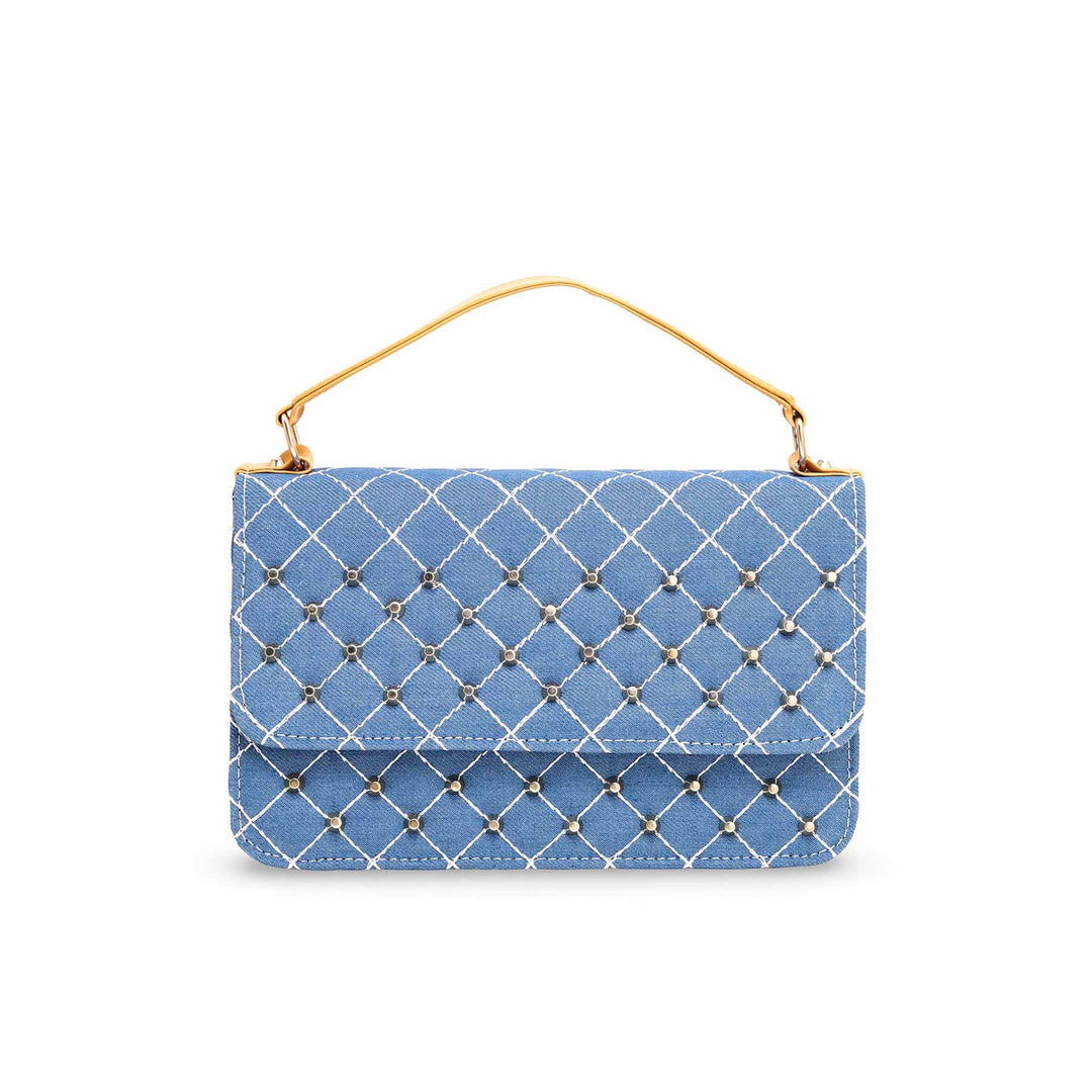 Blue Formal Shoulder Bag P56092