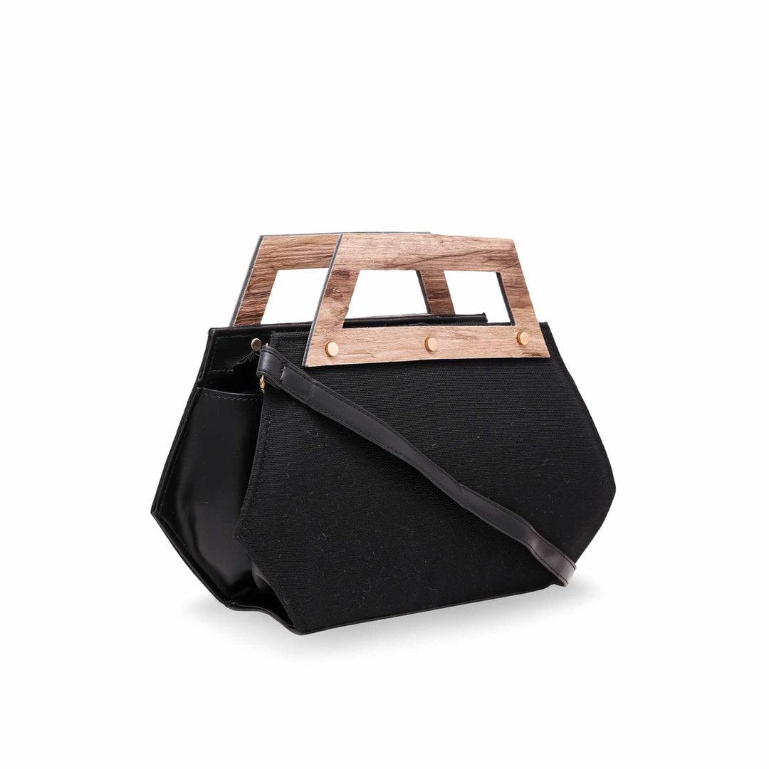 Black Formal Shoulder Bag P56094