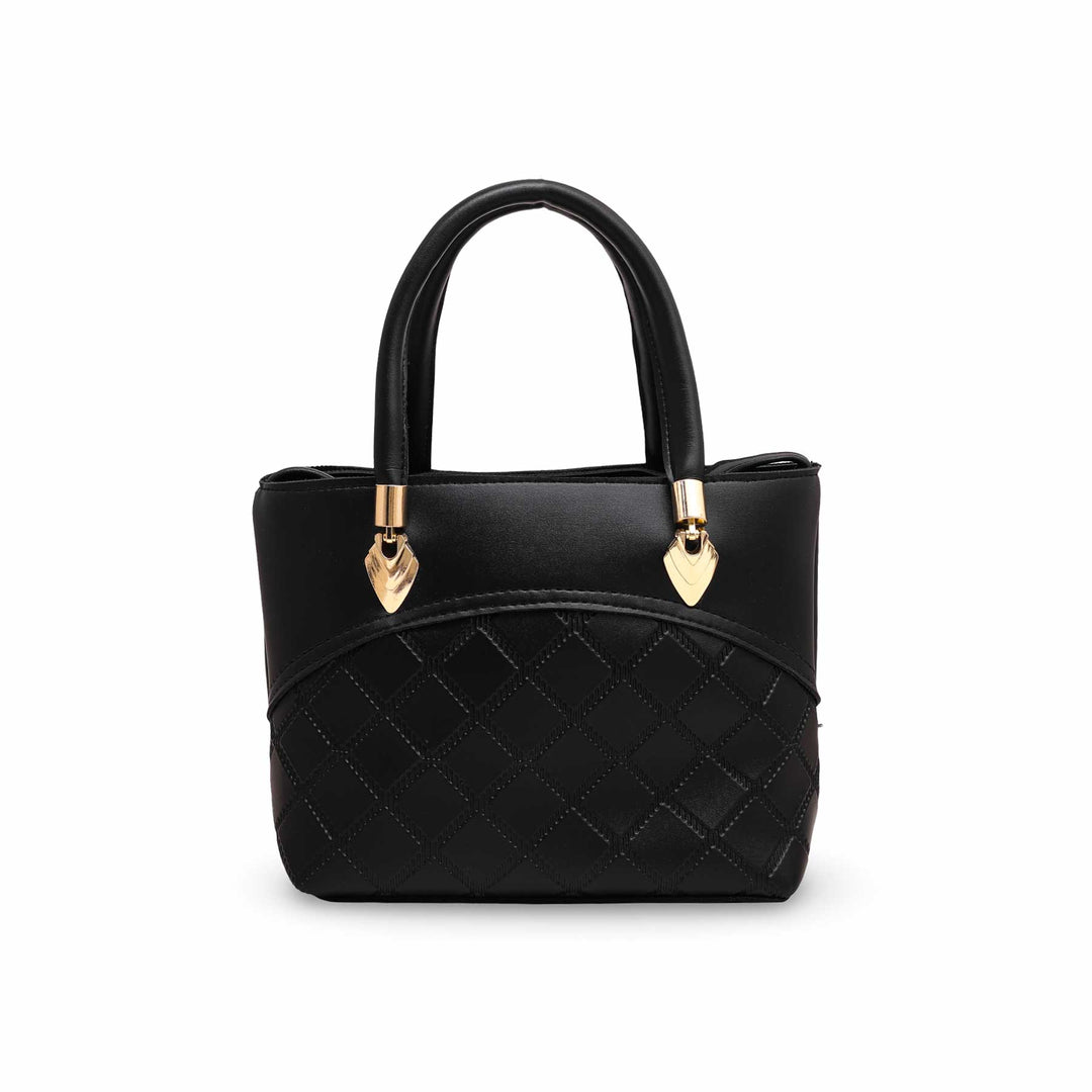 Black Formal Shoulder Bag P56118