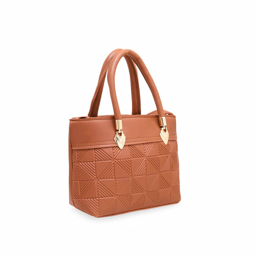 Brown Formal Shoulder Bags P56119