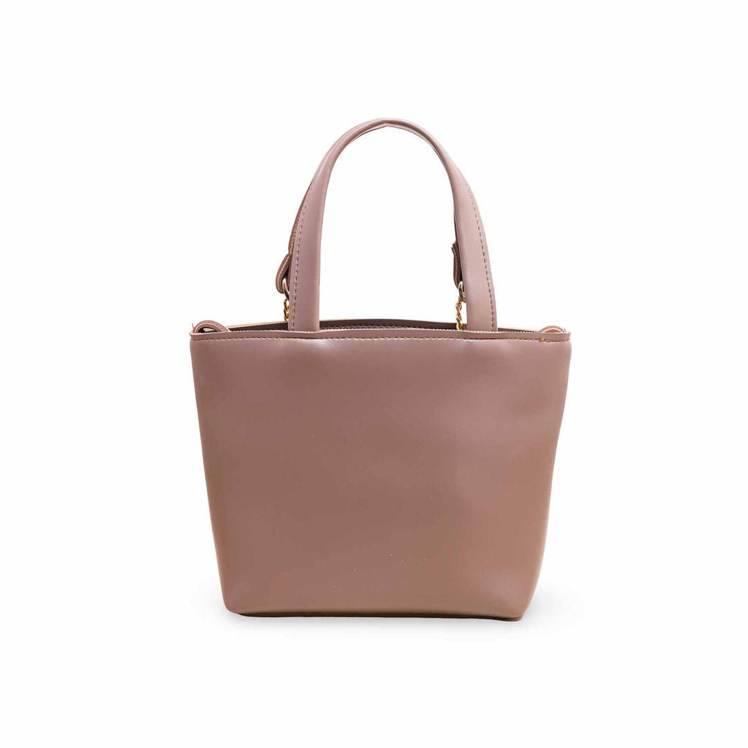 Beige Formal Shoulder Bag P56120