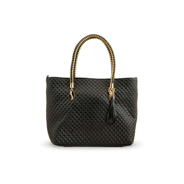 Black Casual Shoulder Bag For Ladies P56204