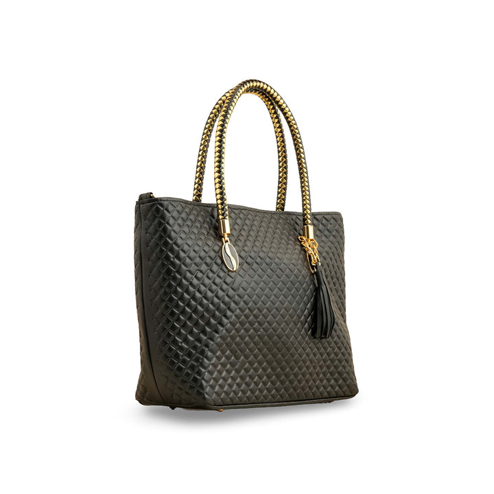 Black Casual Shoulder Bag For Ladies P56204