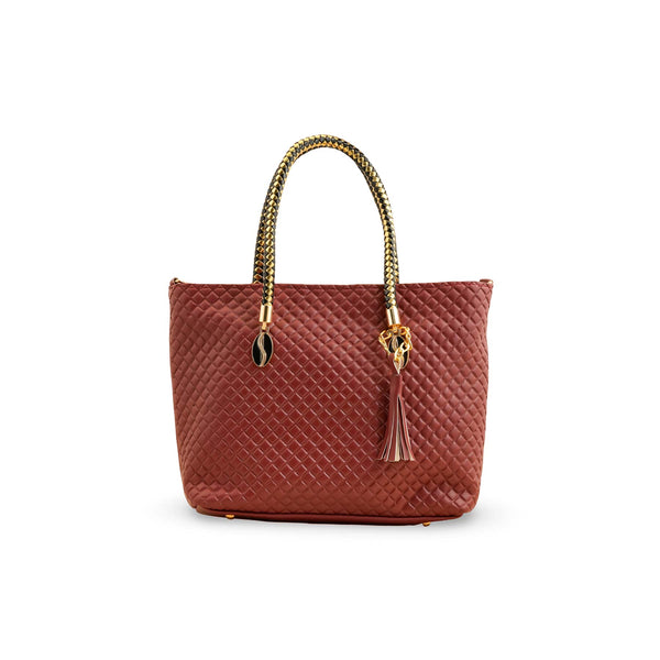 Maroon Casual Shoulder Bag For Ladies P56204