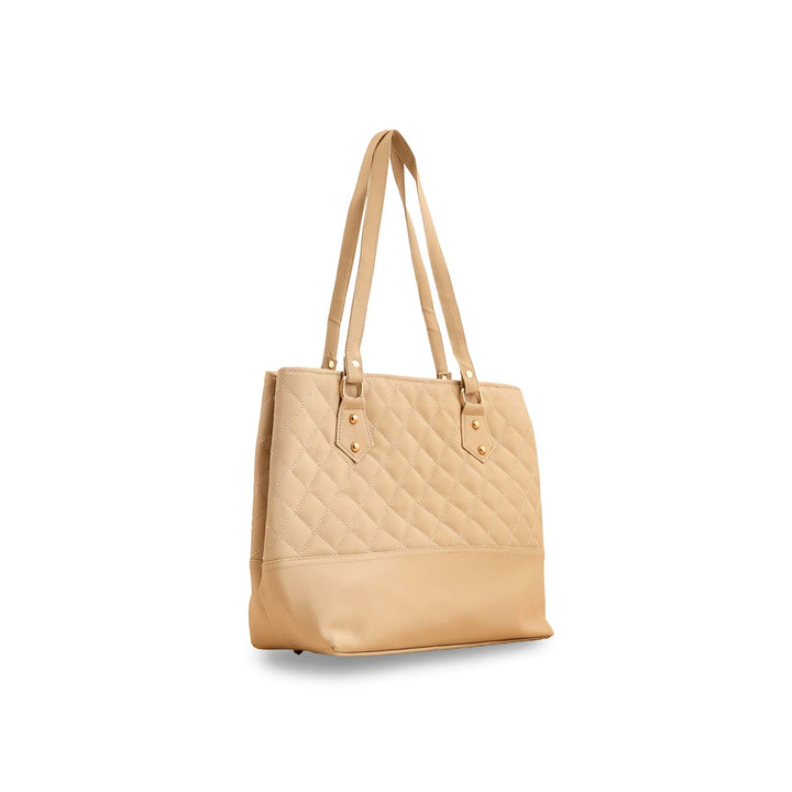 Beige Casual Shoulder Bag P56206