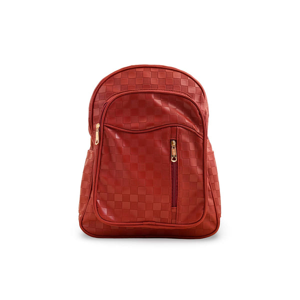 Maroon Casual Back Pack P56209