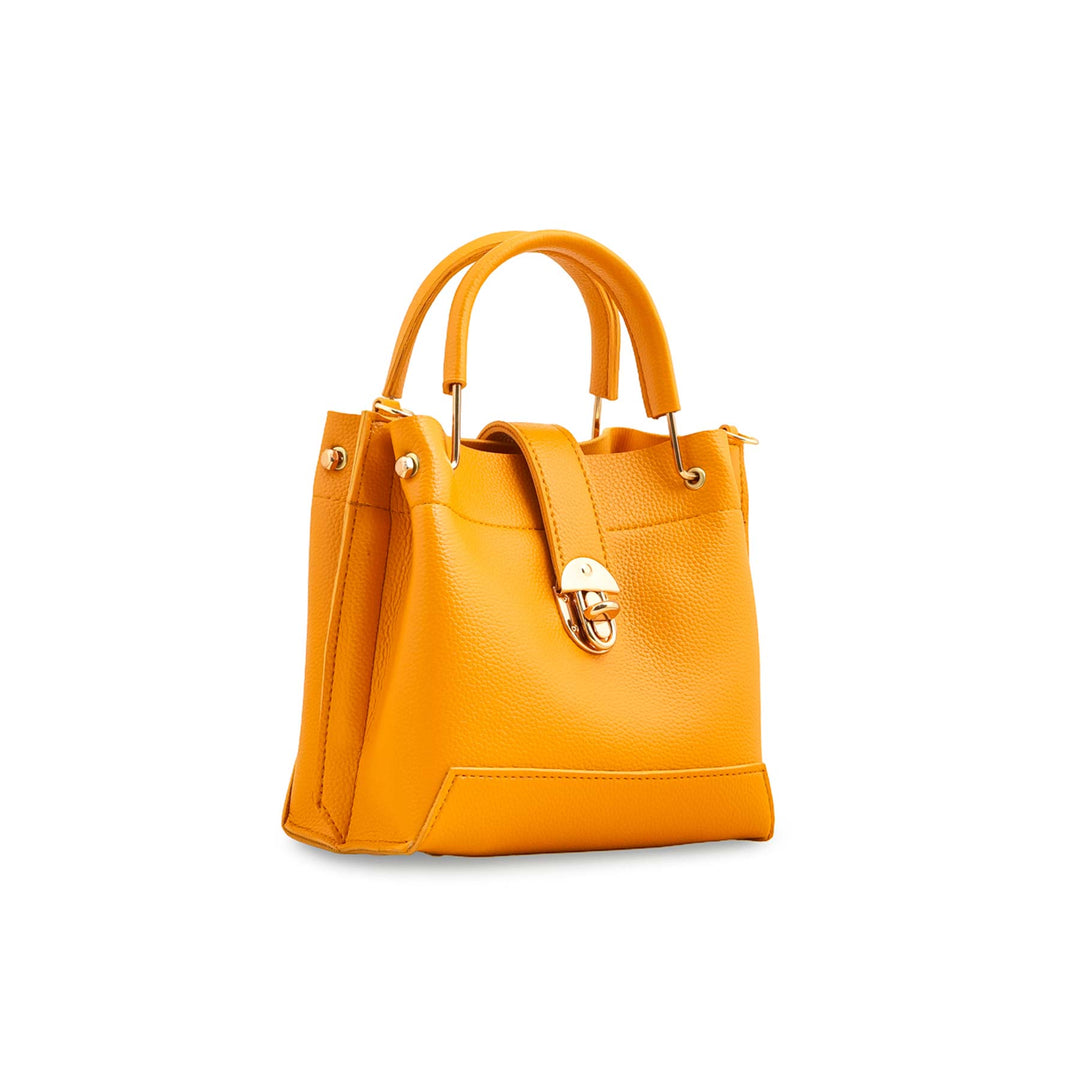 Yellow Casual Hand Bag For Women P56210