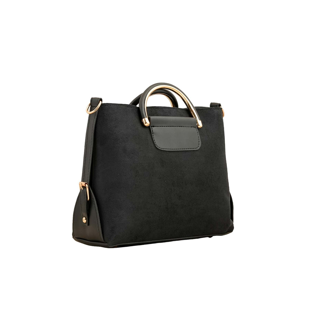 Black Casual Hand Bag P56211