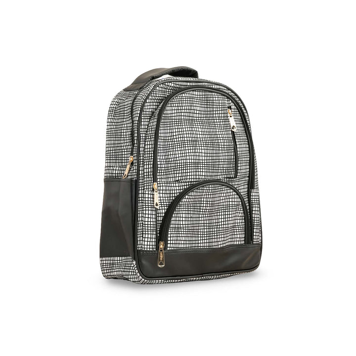 Blkwht Casual Back Pack P56213