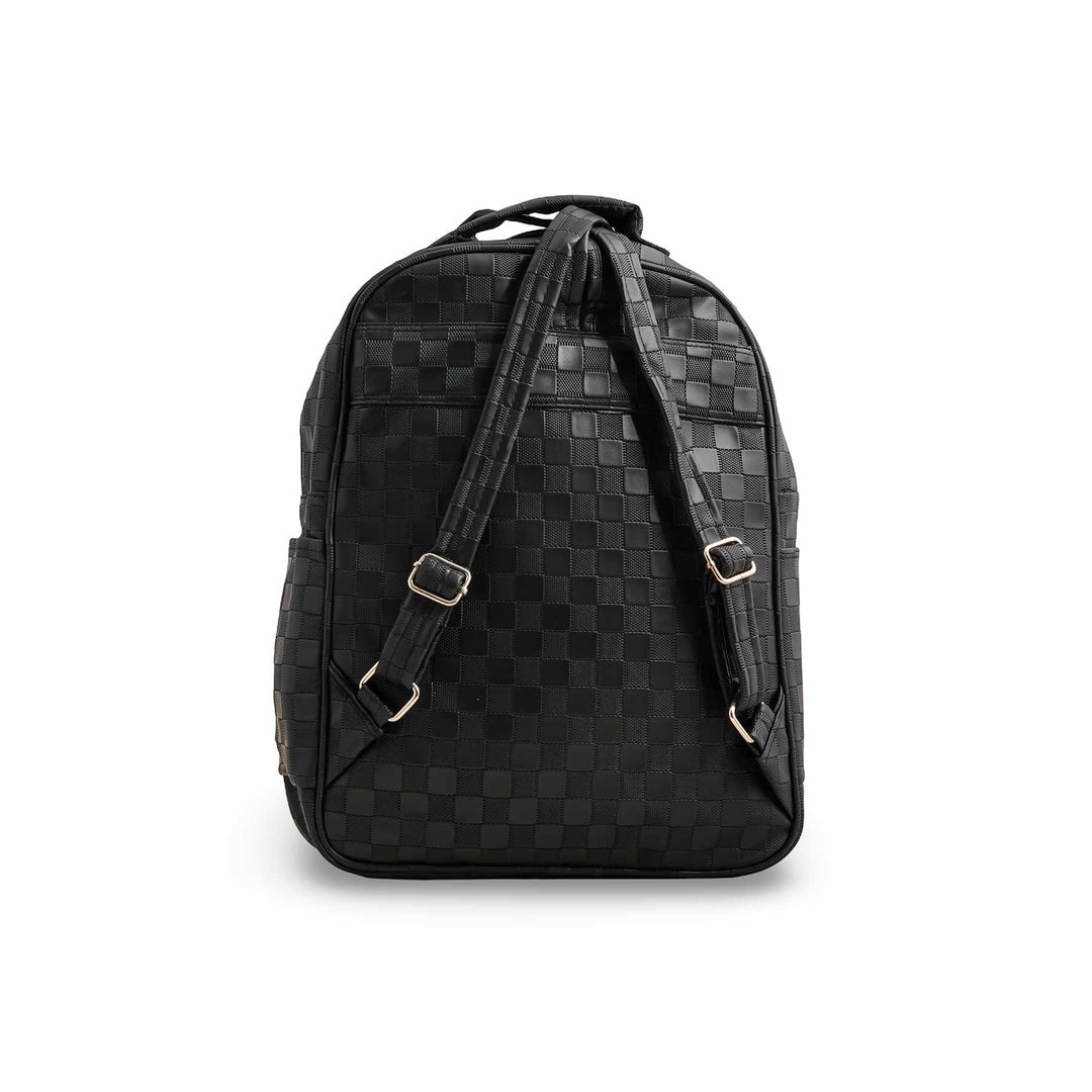 Black Casual Back Pack P56215