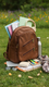 Brown Casual Backpack P56217