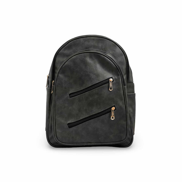Black Casual Backpack P56217