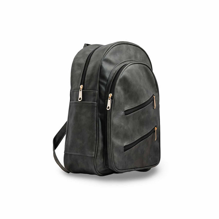 Black Casual Backpack P56217