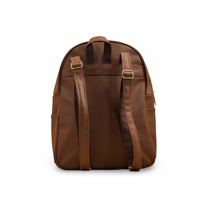 Brown Casual Backpack P56217
