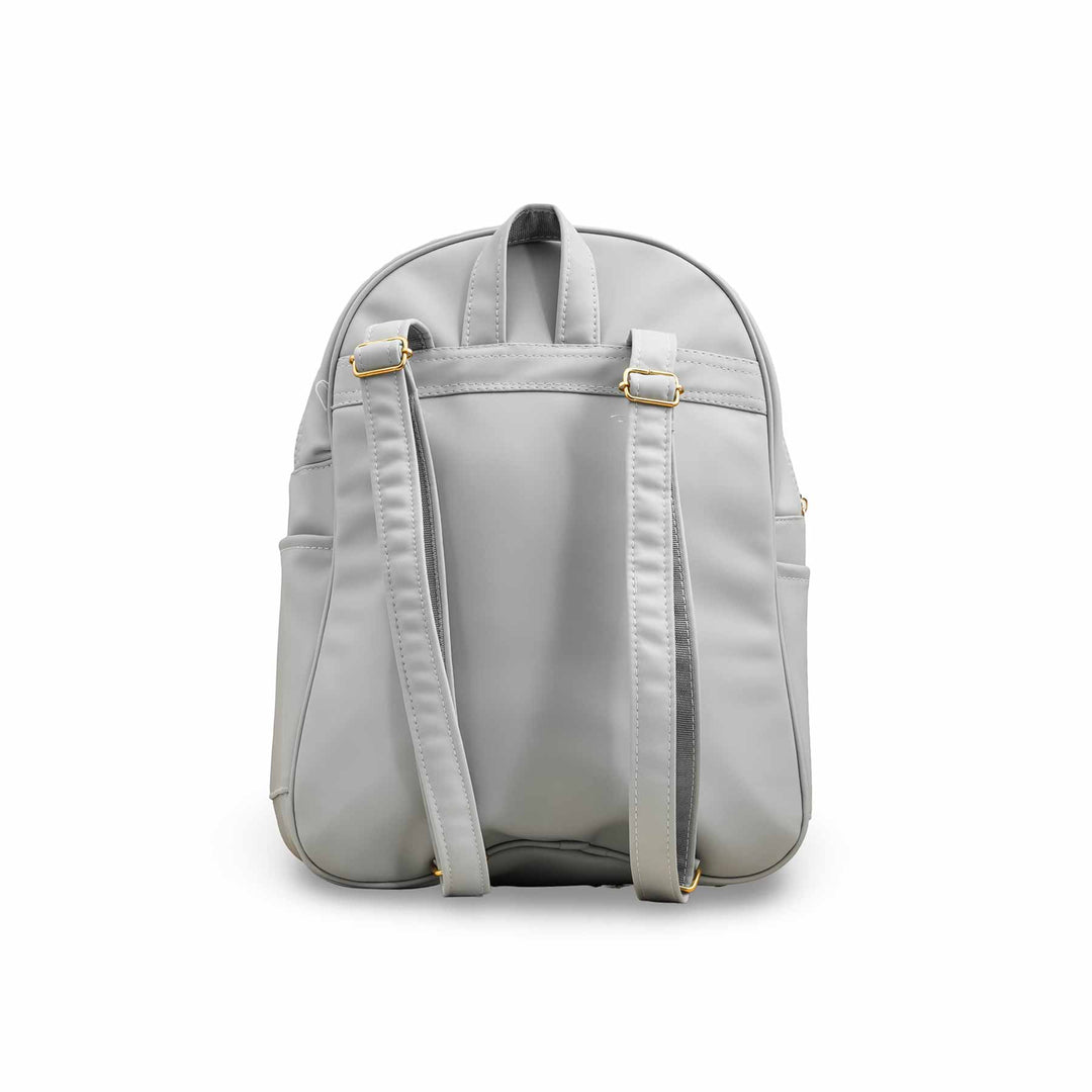 Grey Casual Backpack P56217
