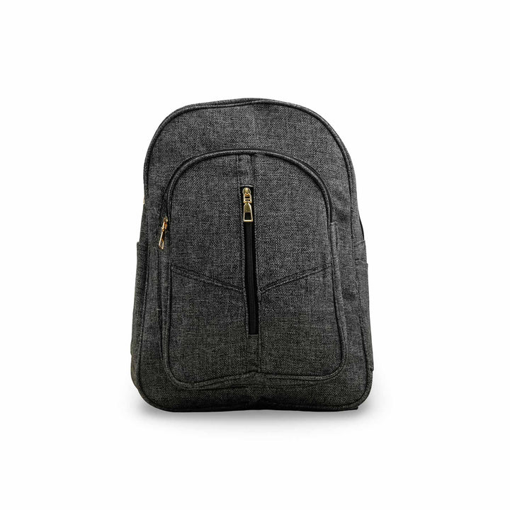 Black Casual Back Pack For Women P56218