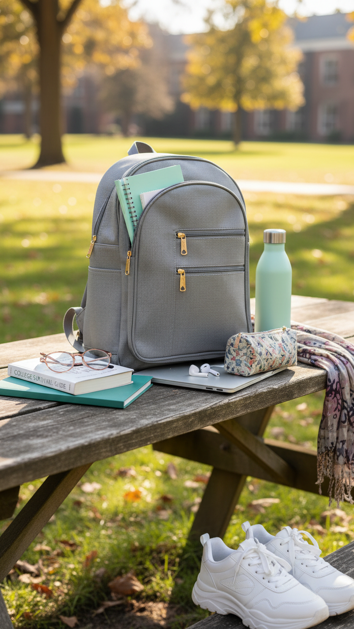 Grey Casual Backpack P56219