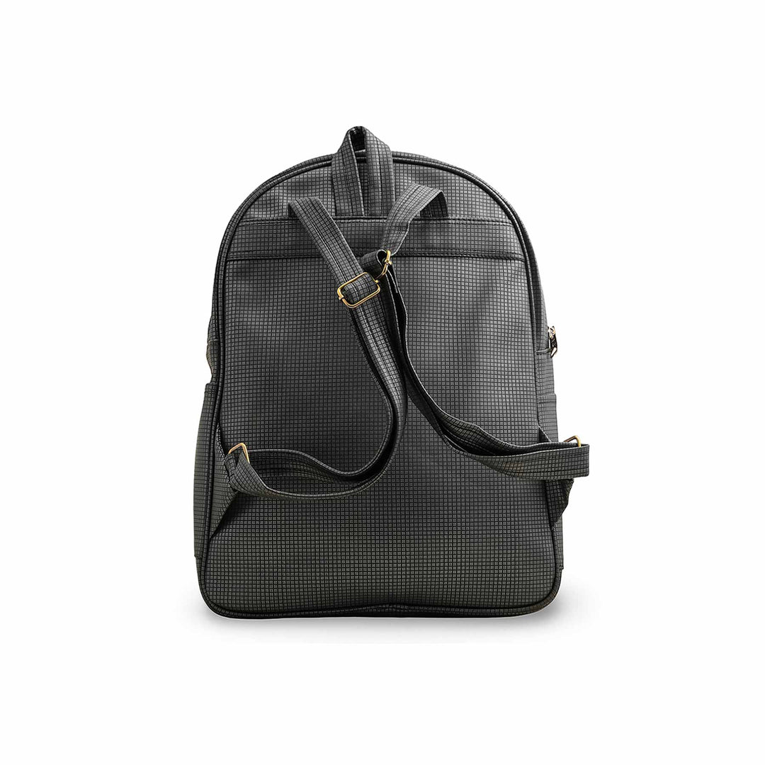 Black Casual Backpack P56219