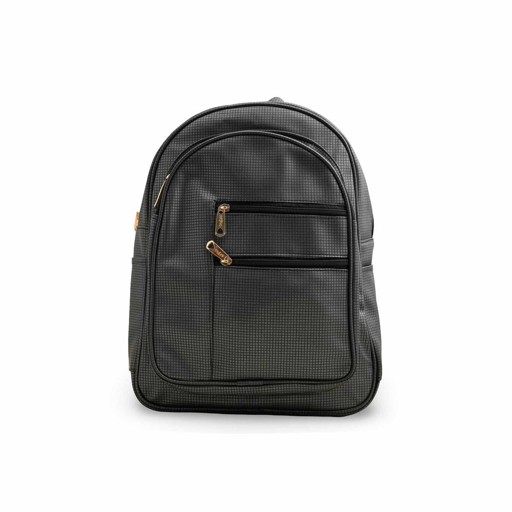 Black Casual Backpack P56219