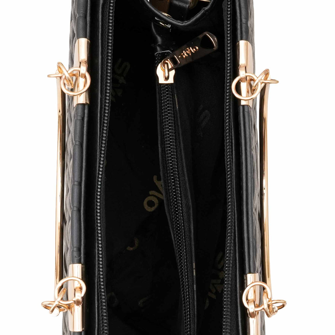 Black Casual Hand Bag For Women P56224