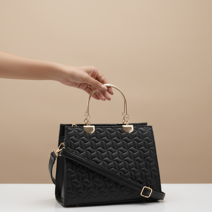 Black Casual Hand Bag For Women P56224