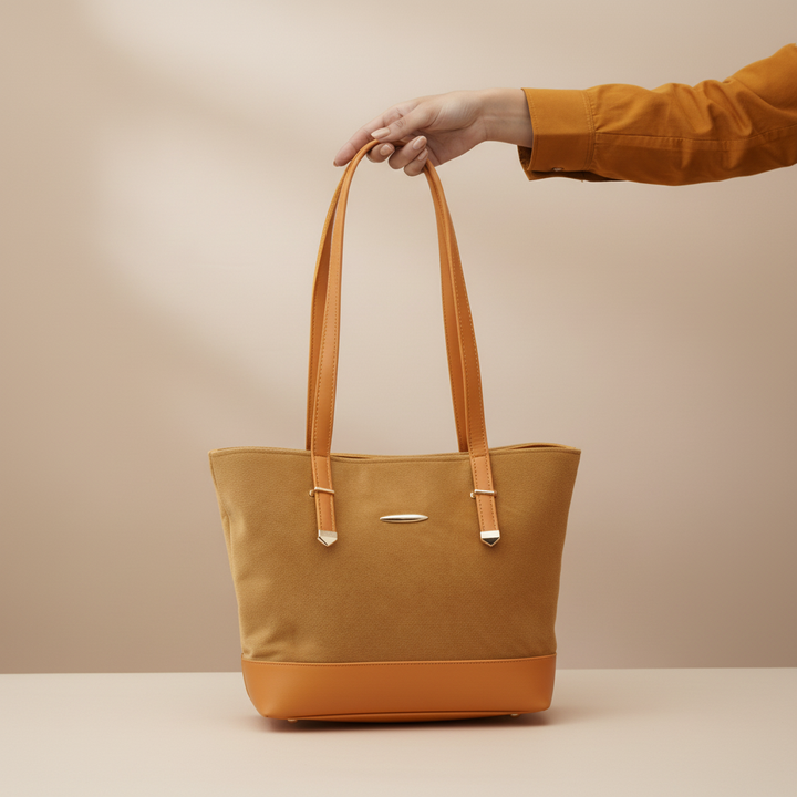 Yellow Casual Shoulder Bag For Women P56229