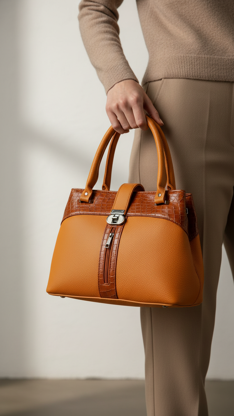 Yellow Formal Hand Bag P56240