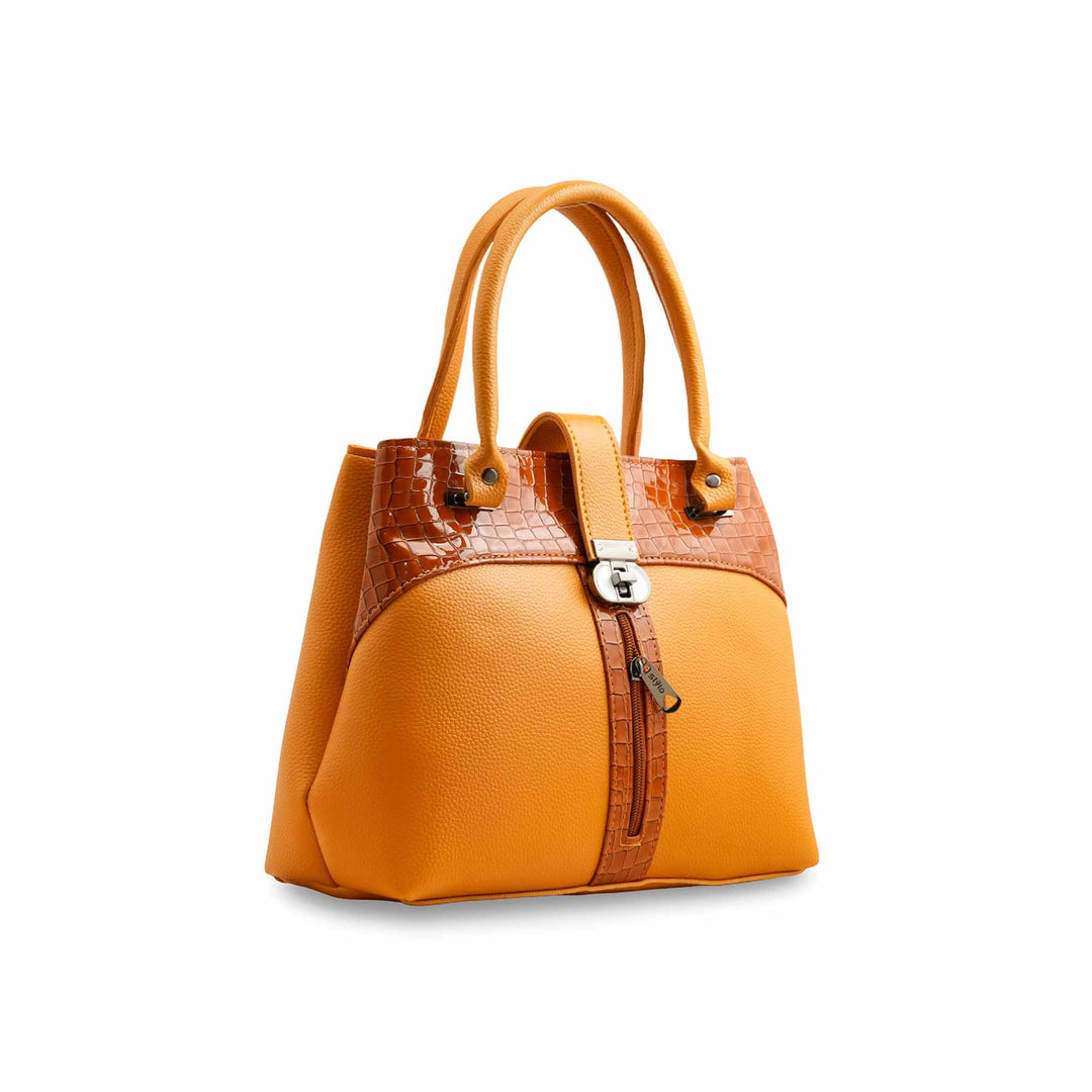 Yellow Formal Hand Bag P56240