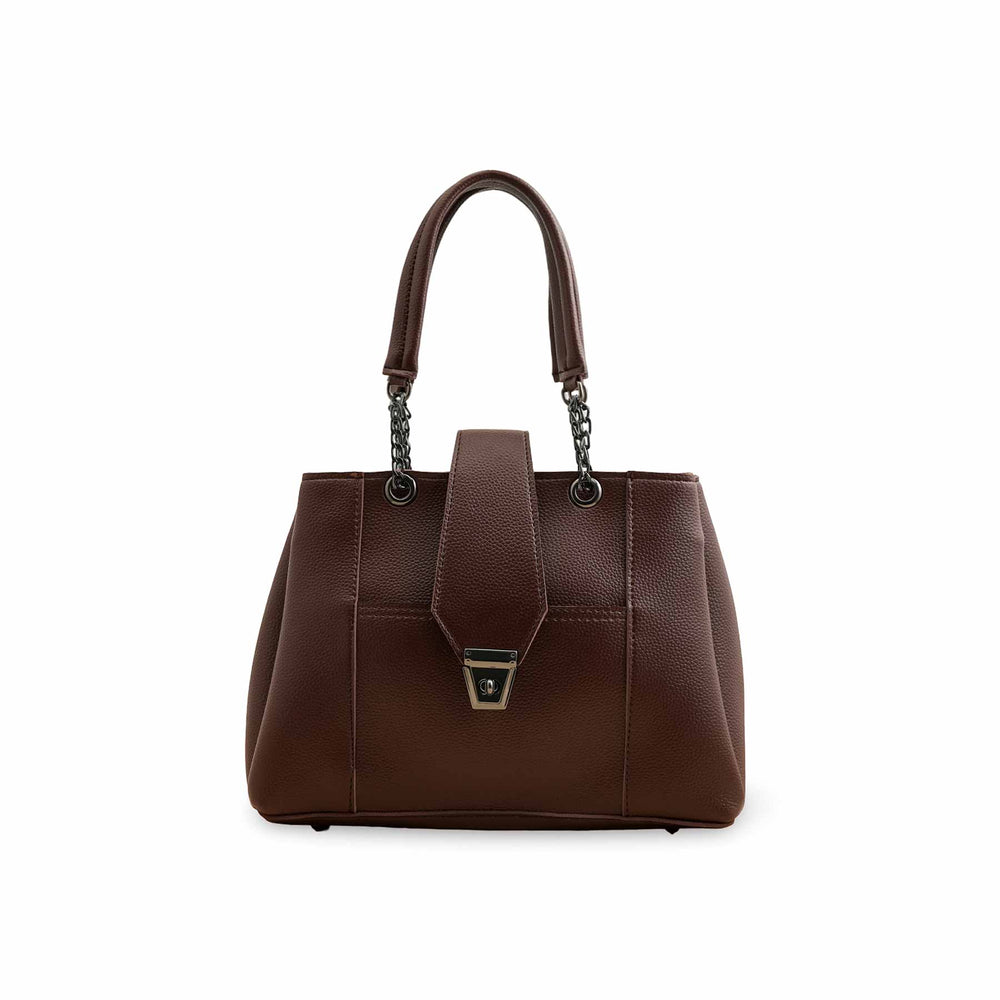 Coffee Casual Hand Bag P56241
