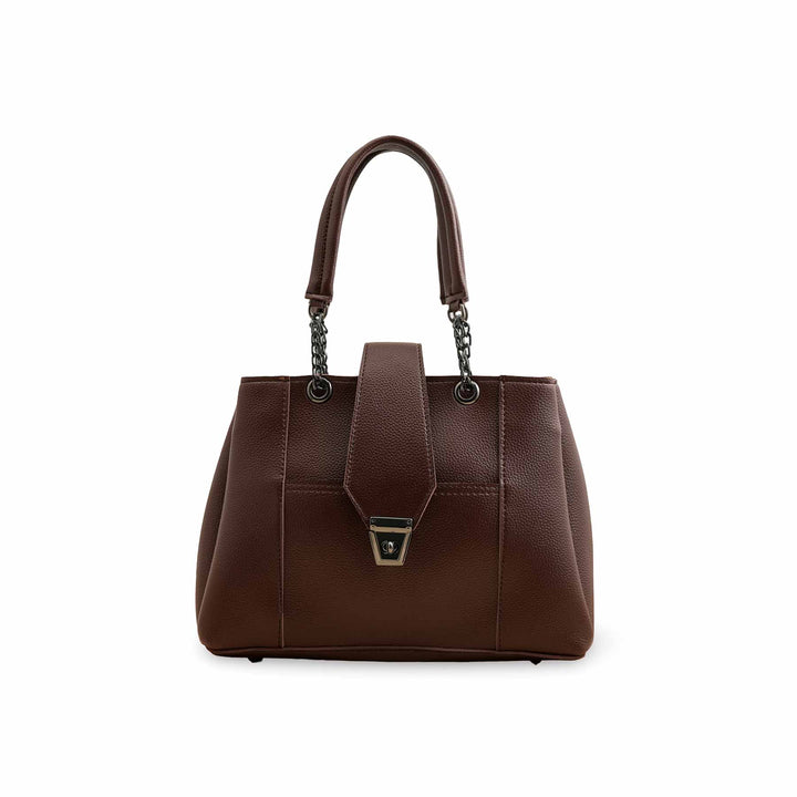 Coffee Casual Hand Bag P56241