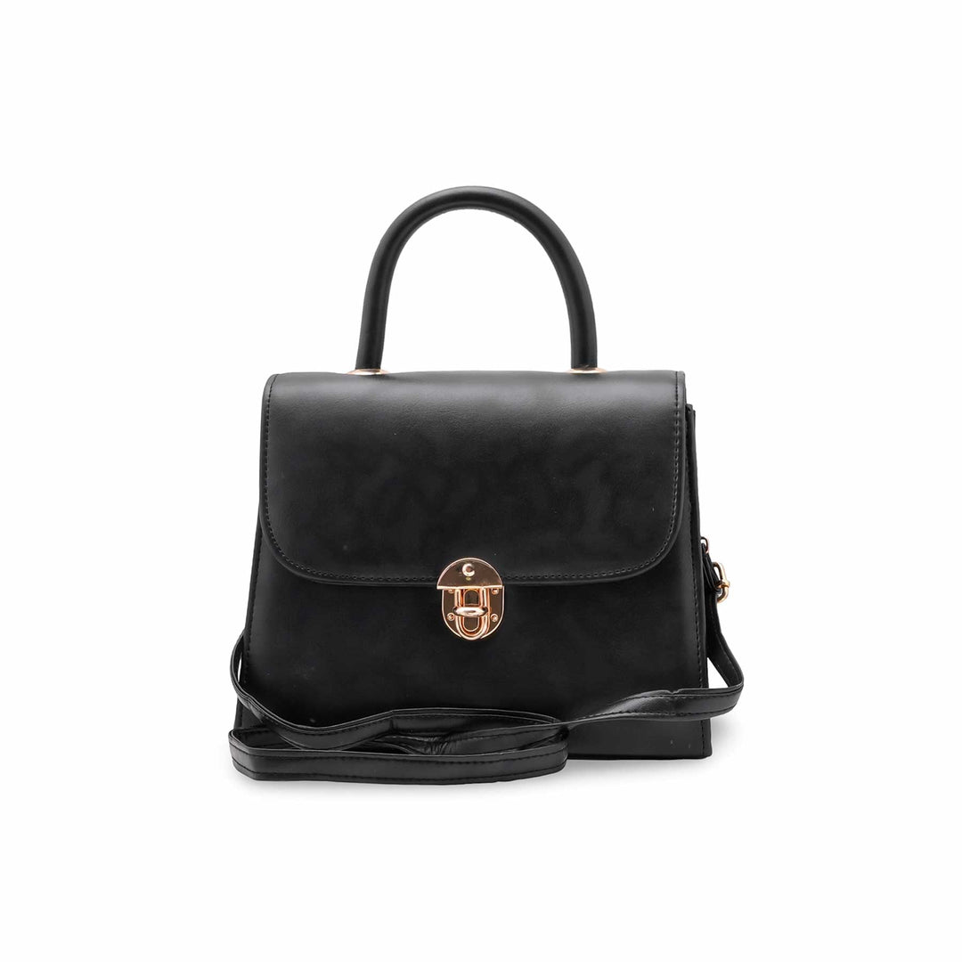 Black Formal Hand Bag For Women P56242