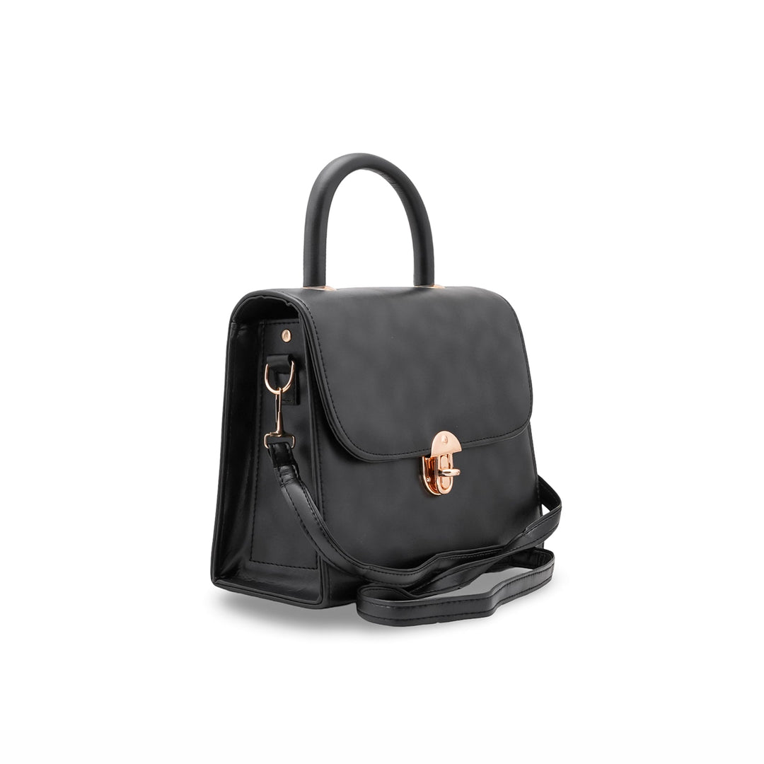 Black Formal Hand Bag For Women P56242