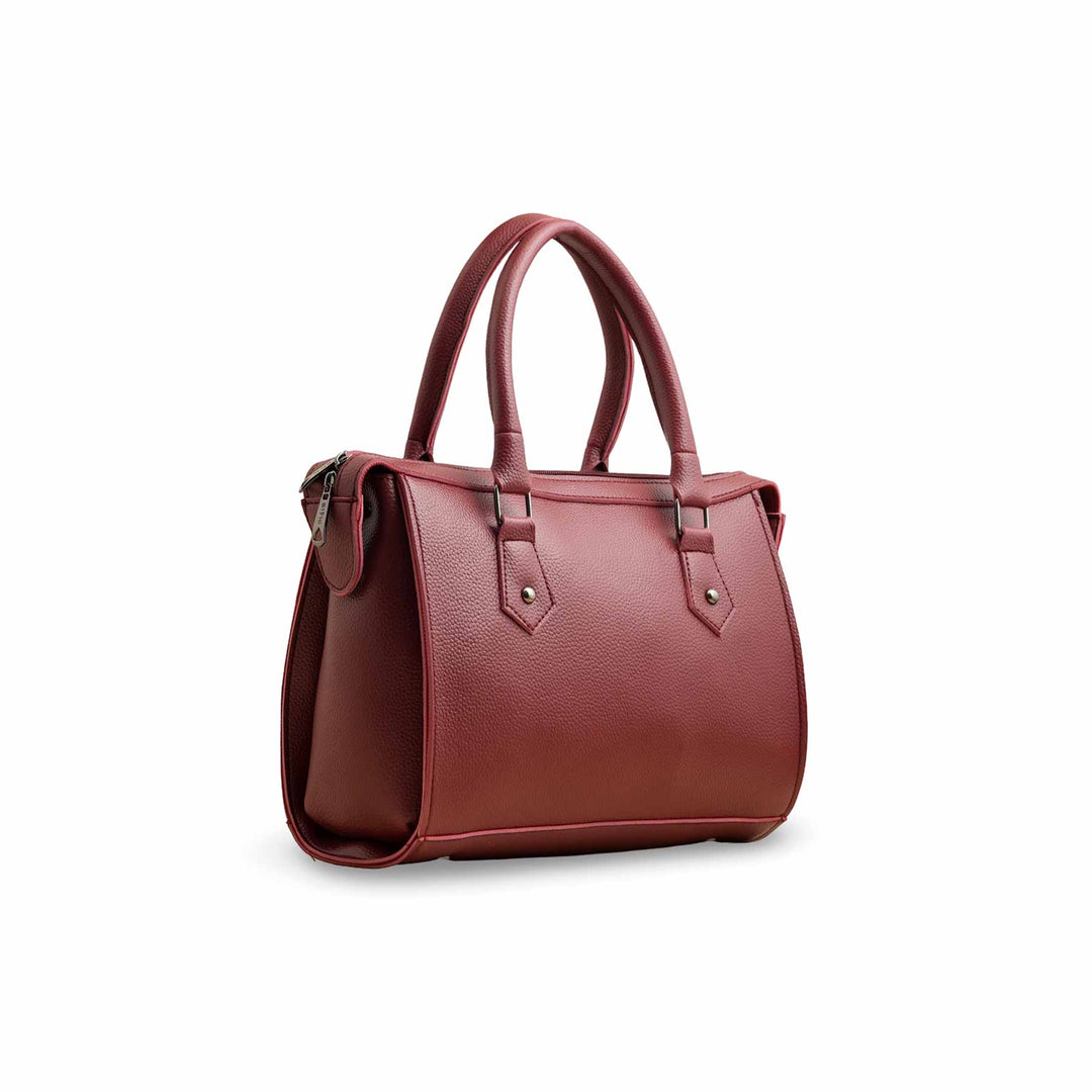 Maroon Formal Hand Bag P56243