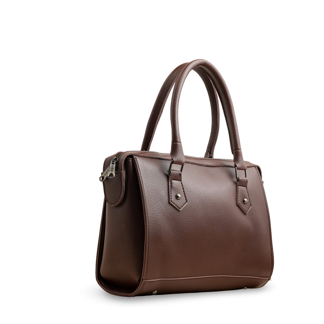 Coffee Formal Hand Bag P56243