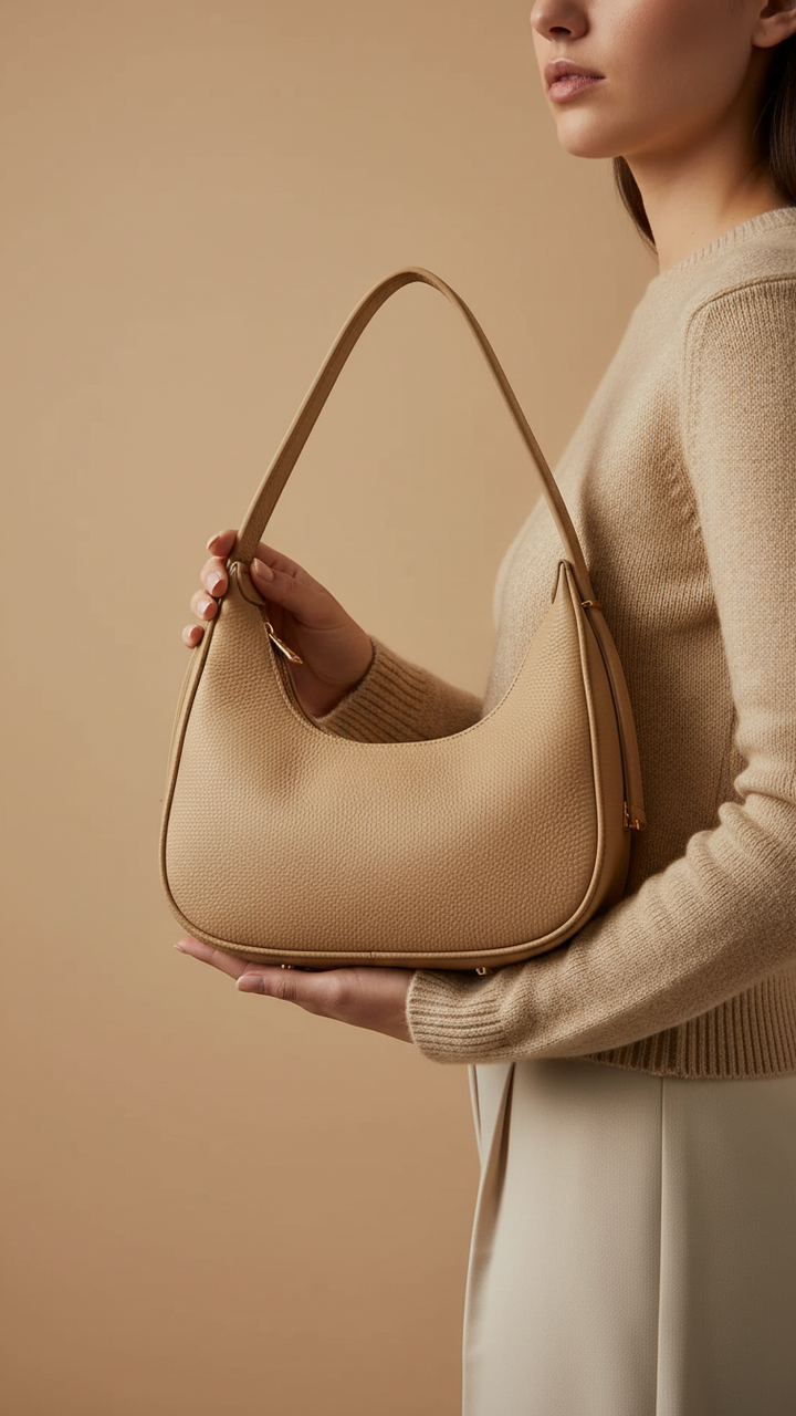 Fawn Formal Shoulder Bag For Ladies P56244