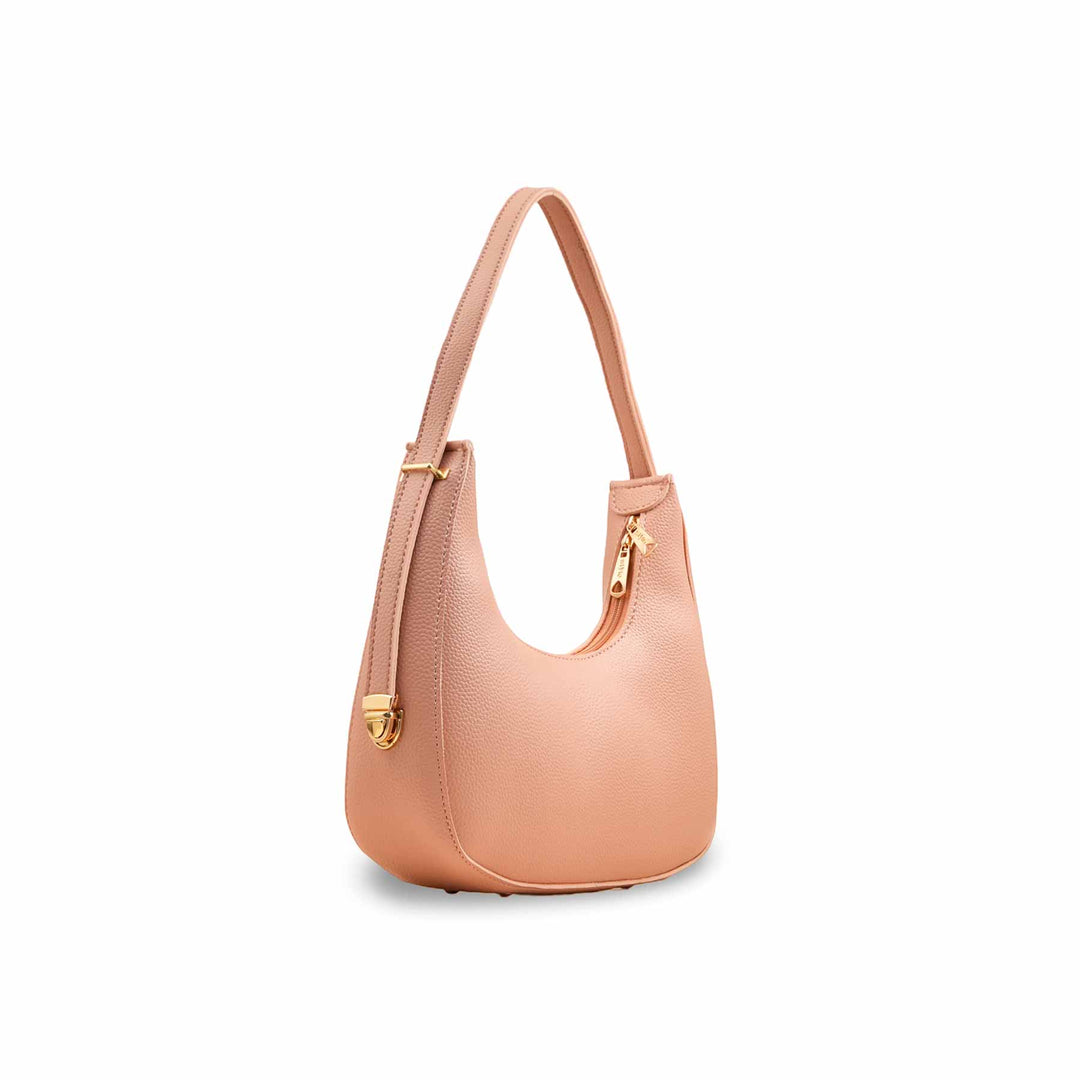 Pink Formal Shoulder Bag For Ladies P56244