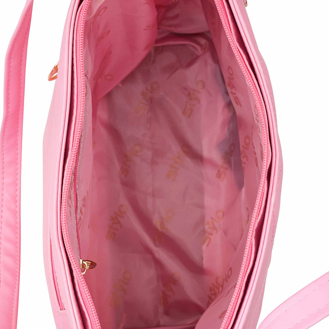 Pink Hand Bag For Women P56248