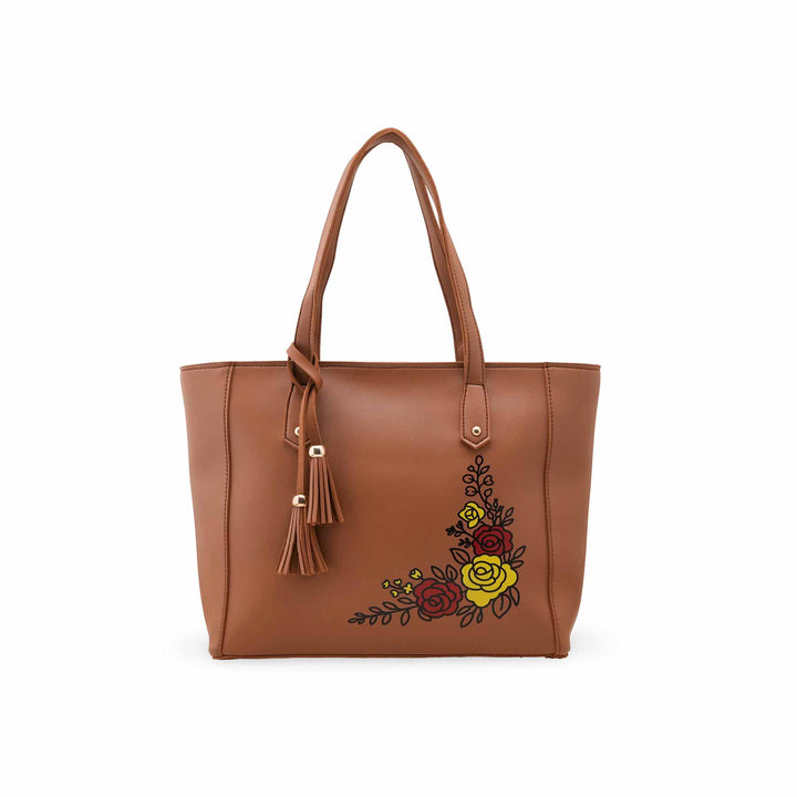 Mustard Shoulder Bag For Women P56252