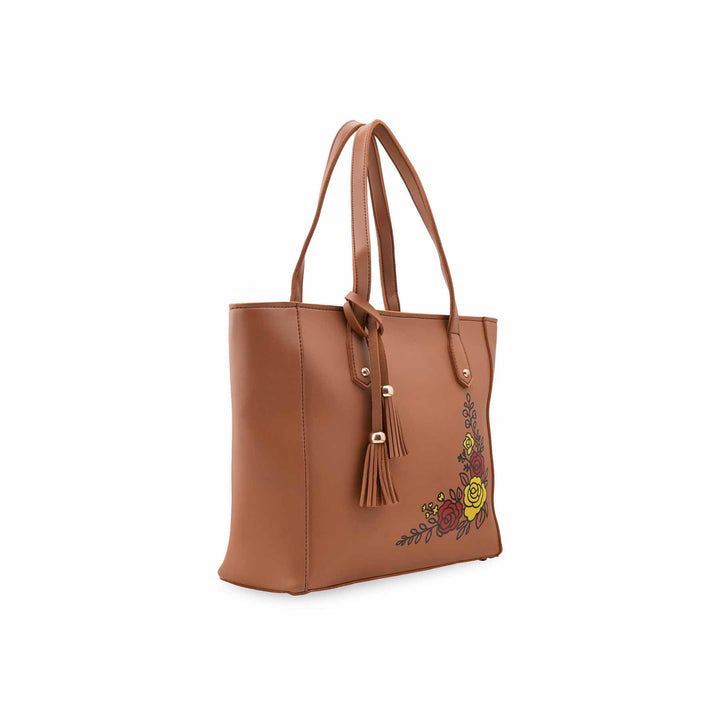 Mustard Shoulder Bag For Women P56252