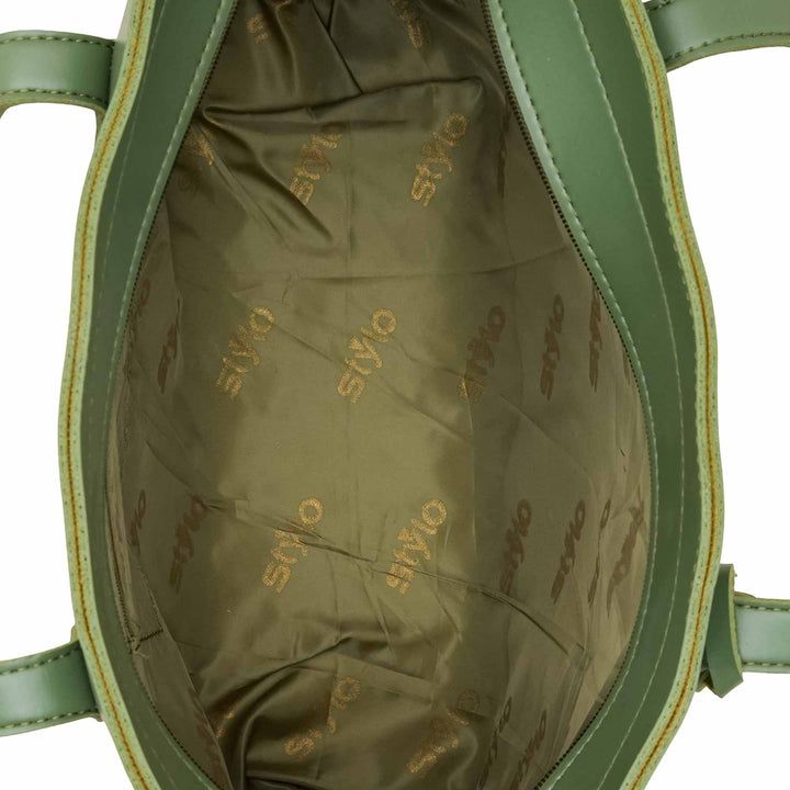 Green Shoulder Bag For Women P56252