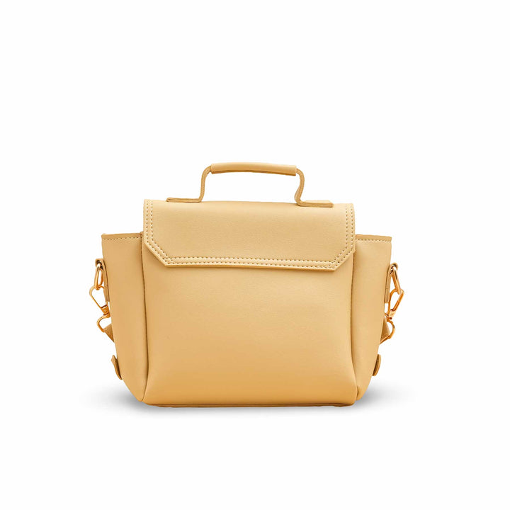 Beige Formal Hand Bag For Ladies P56253