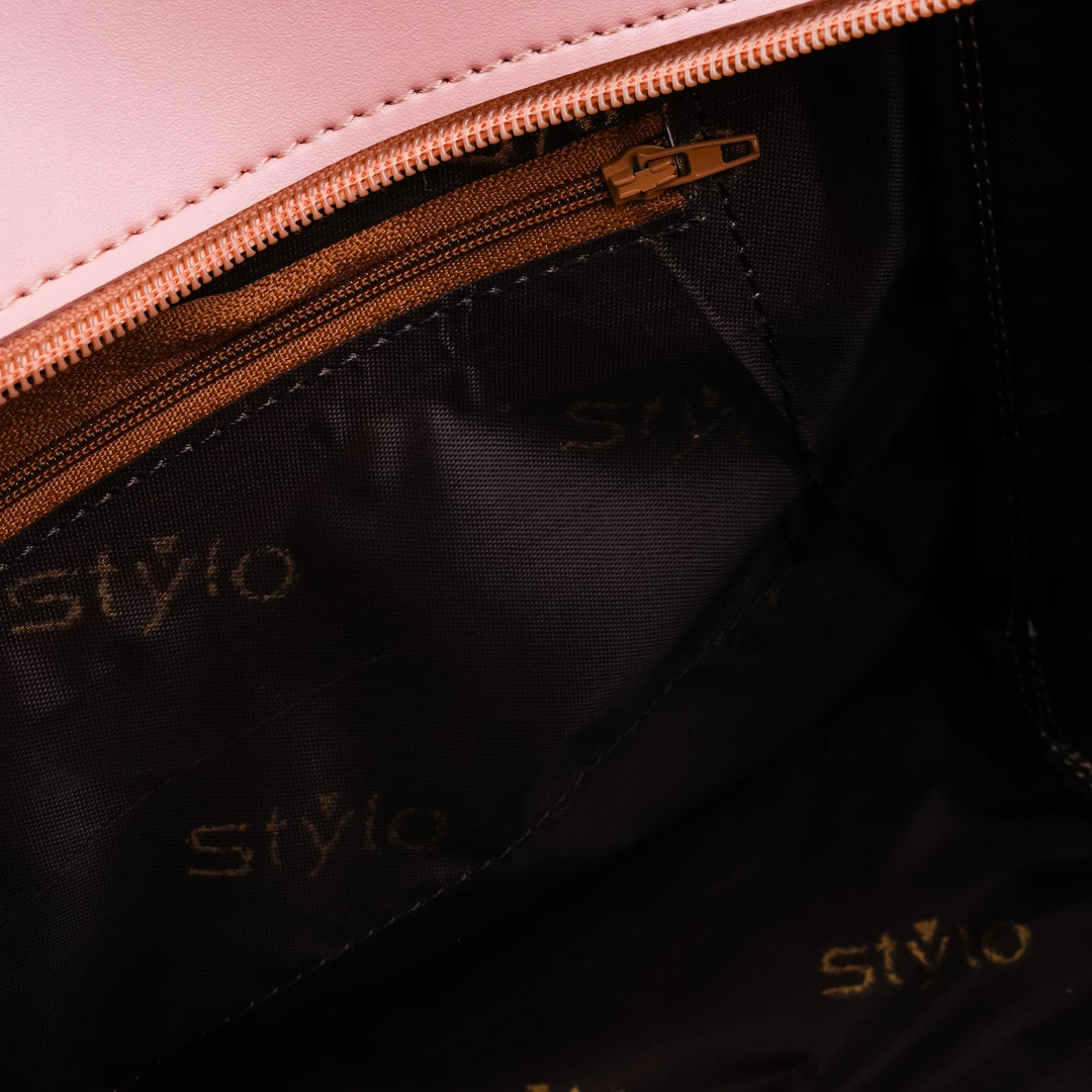 Pink Formal Hand Bag For Women P56254