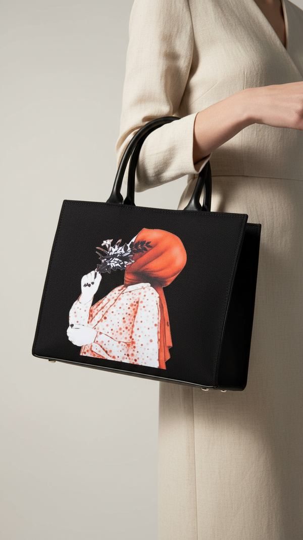 Black Casual Shoulder Bag P56255