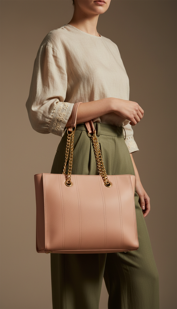 Pink Casual Shoulder Bag For Ladies P56256