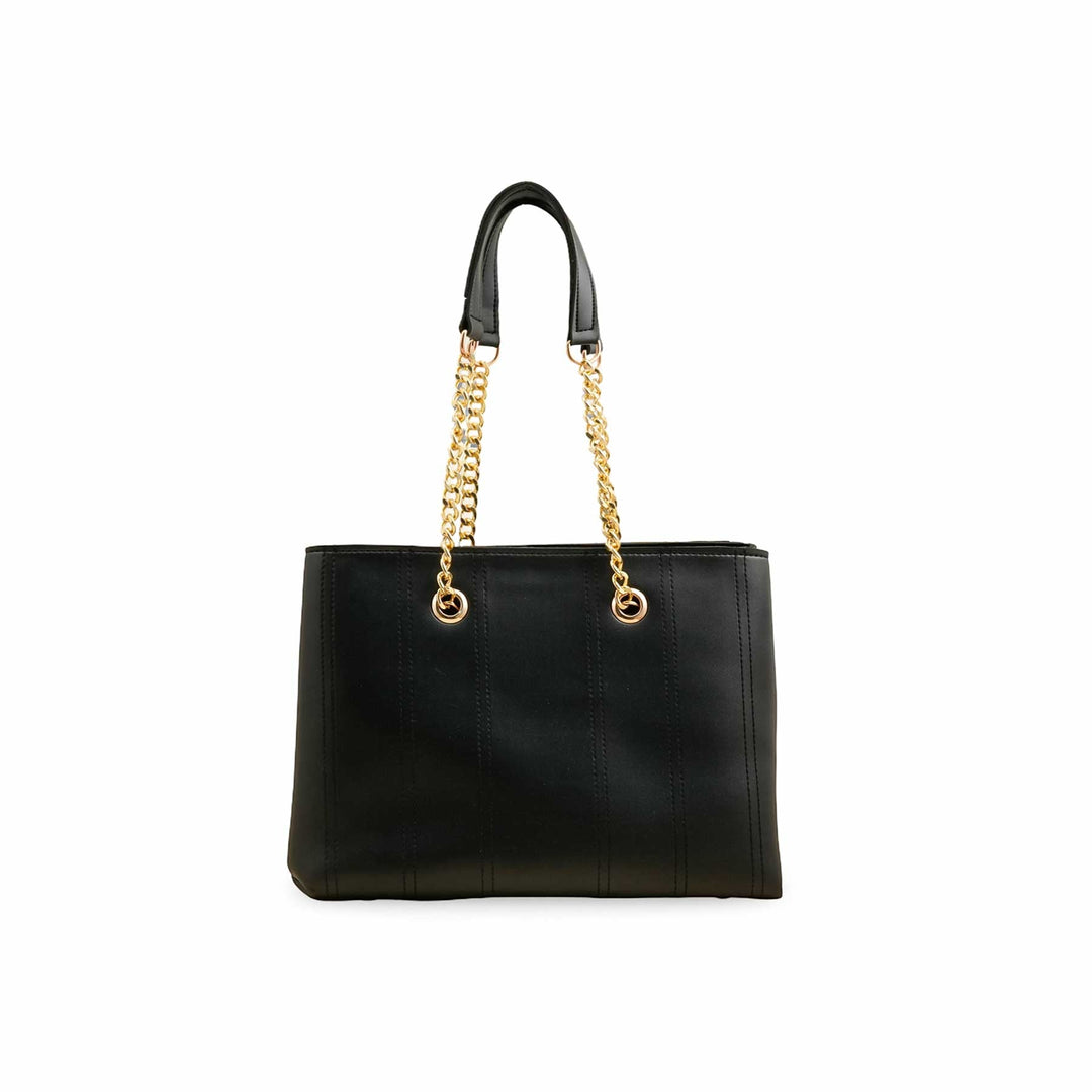 Black Casual Shoulder Bag For Ladies P56256