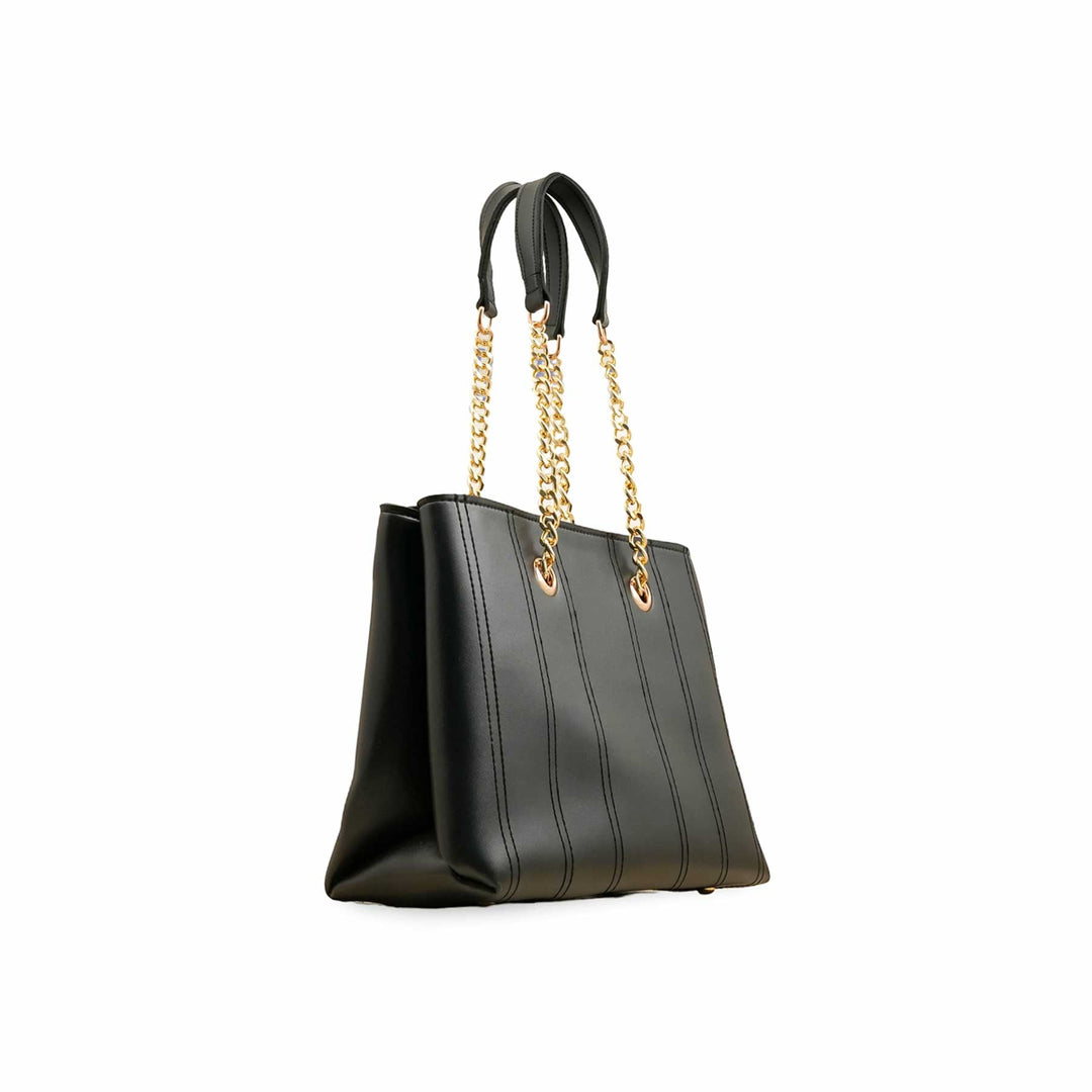 Black Casual Shoulder Bag For Ladies P56256