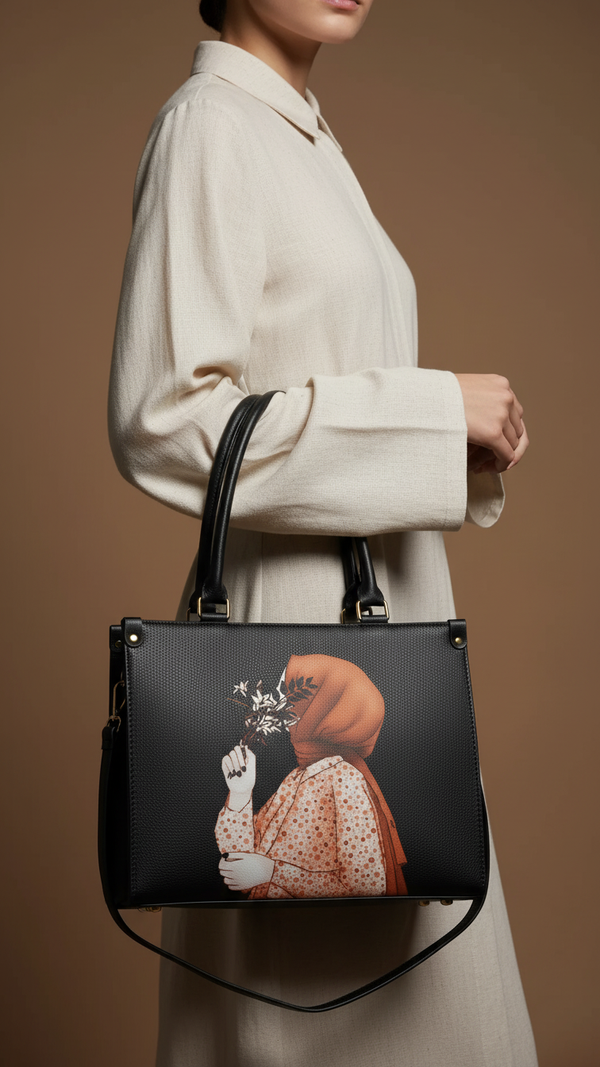 Black Casual Shoulder Bag For Women P56257