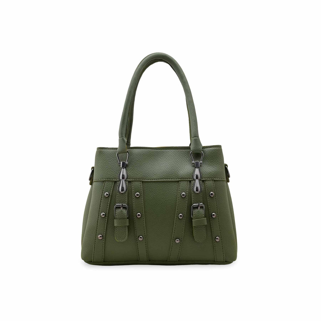 Green Casual Hand Bag For Women P56259