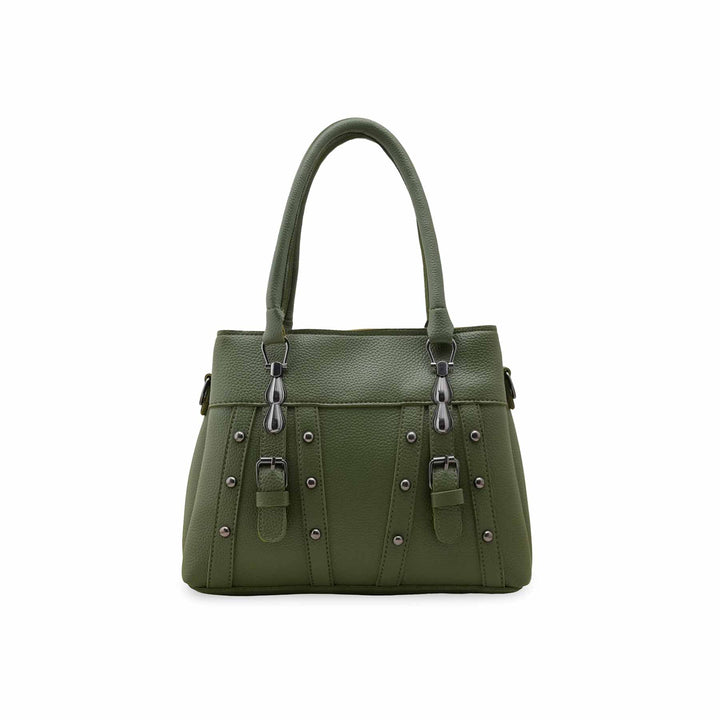 Green Casual Hand Bag For Women P56259